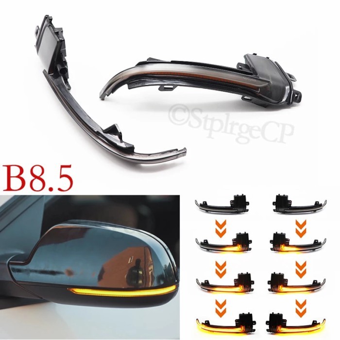 For Audi A4 A5 B8.5 RS5 B8 A3 8P RS3 Dynamic Turn Signal LED Blinker RS4 Sline S5 Sequential Side M