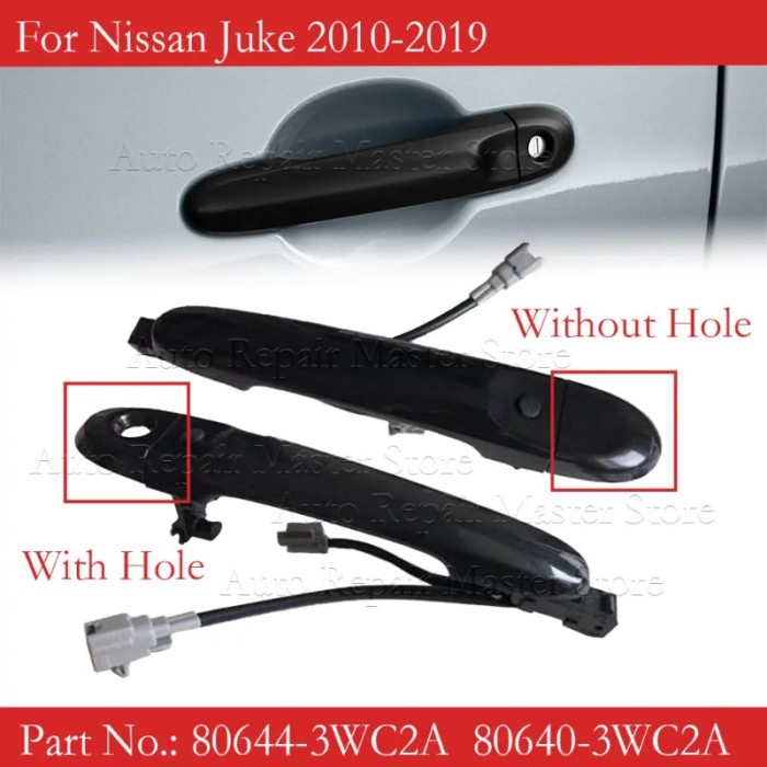 80644-3WC2A 80640-1FA5B Front Left Exterior Door Handle For 2010-2018 Nissan Versa Juke Cube 82644-