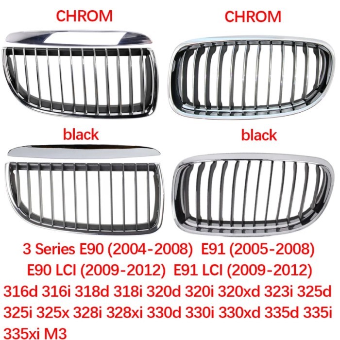 For BMW 3 series E90 E91 2004-2008 E90LCI E91LCI 2009-2012 316d 318i 320i 323i 325i 330d car Racing