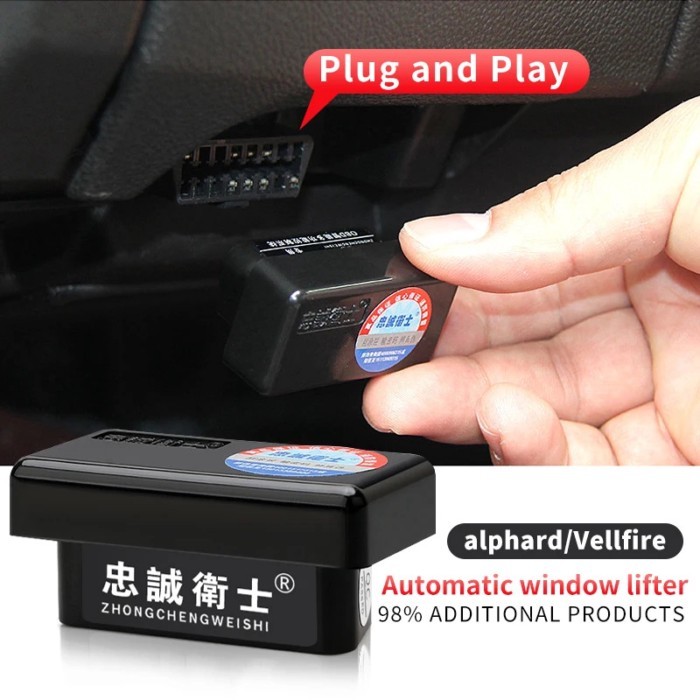 For Toyota Alphard Vellfire 30 20 Series Modification Accessories Interior Window Lifter OBD Tuning
