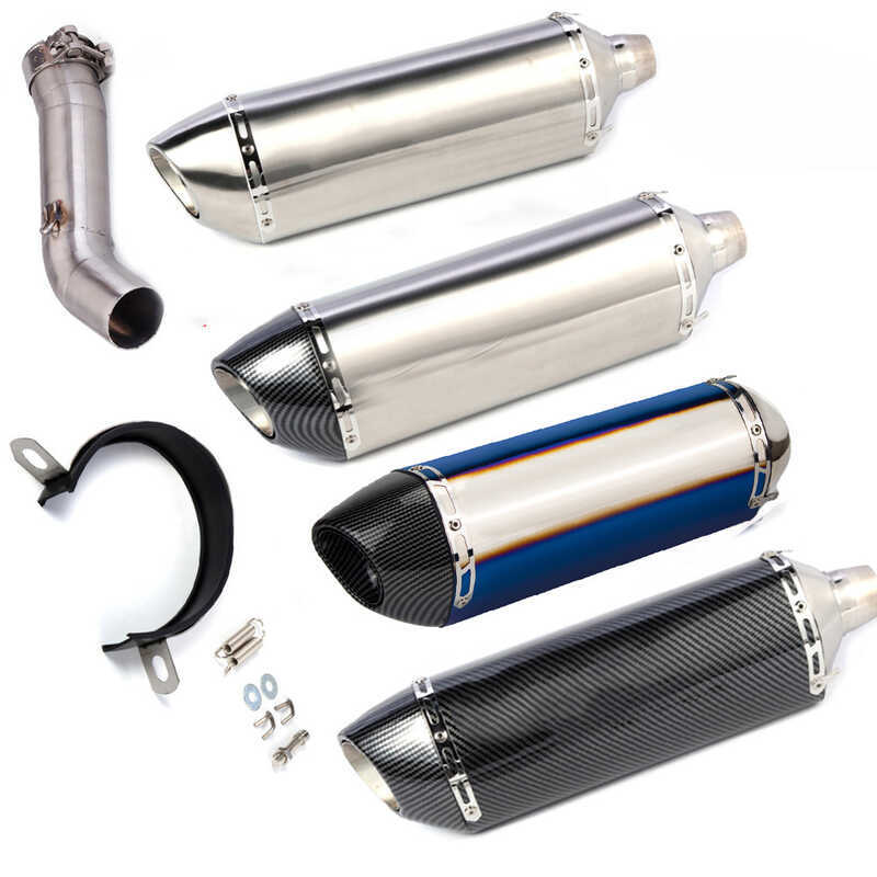 ท่อไอเสียรถจักรยานยนต์ส่วนหน้าส่วนกลางเหมาะสําหรับ BMW C650 Sport Sport C650GT C6