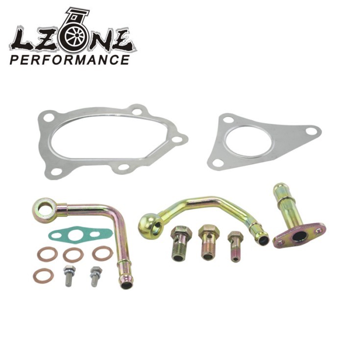 LZONE - Turbo Oil Water Gasket Line Kit For EJ20 EJ25 TD05H TD06H TD06SL2 Turbocharger JR4851