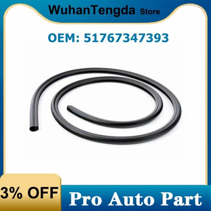 51767347393 for BMW 7 Series G11 G12 Front Engine Bonnet Hood Seal