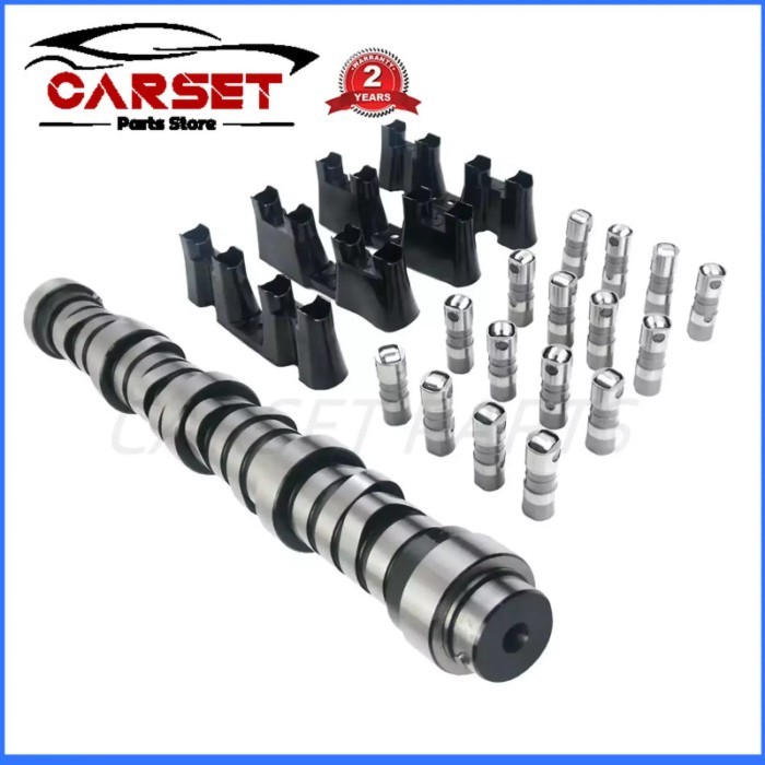 Set Camshaft for 6.0L 6.4L Ford Powerstroke F250 F350 F450 with 16*Lifters+4*Guides 8C3Z6250A 8C3Z6