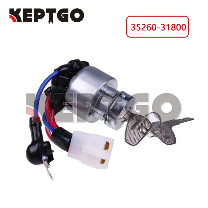 Ignition Switch With Keys 35260-31800 3526031800 Fits For Kubota L235 L275 Tractor