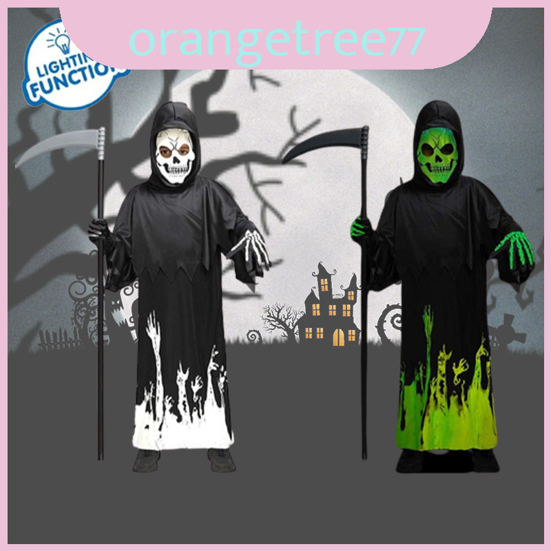 Luminous Prop Sickle สําหรับฮาโลวีน Spooky เครื่องแต่งกาย