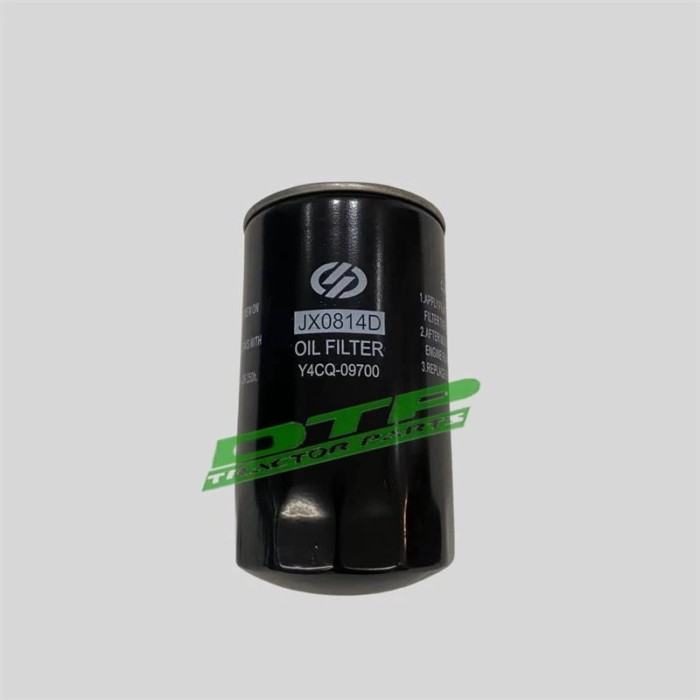 JX0814D Oil filter (Y4CQ-09700), Yangdong engine parts, Yangdong 4YDH1G engine