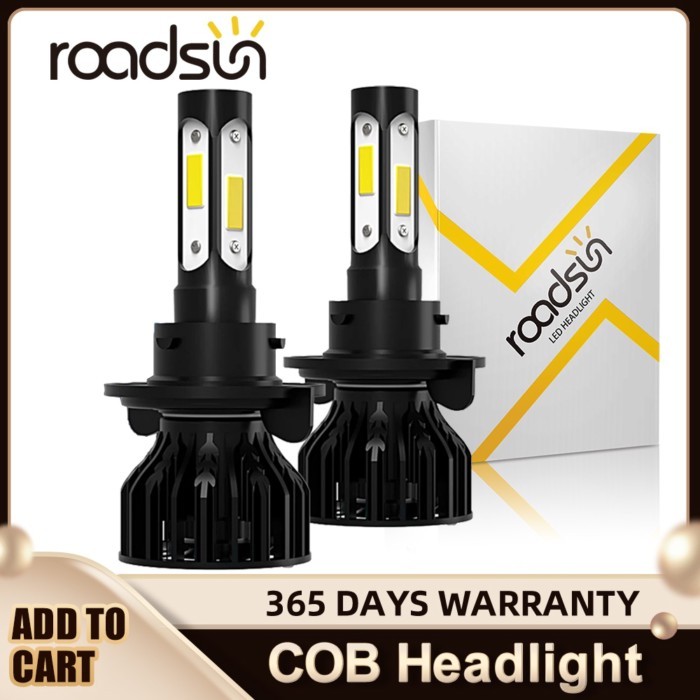 H7 Led Canbus luces para auto H4 LEDS HB3 HB4 H11 H13 9005 9004 9007 Street Headlight 5000K 6000K 8