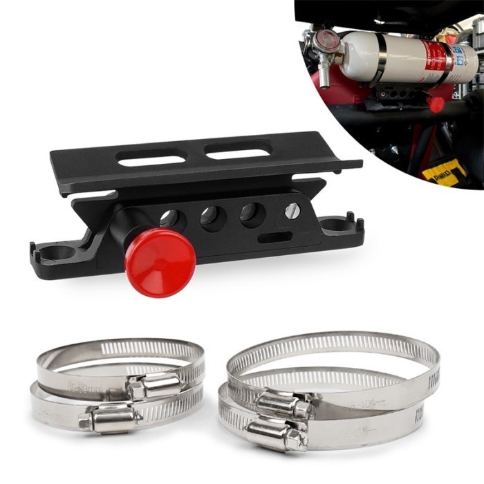 OVOVS Adjustable Fire Extinguisher Mount Quick Release Fire Extinguisher Bracket for Jeep Wrangler
