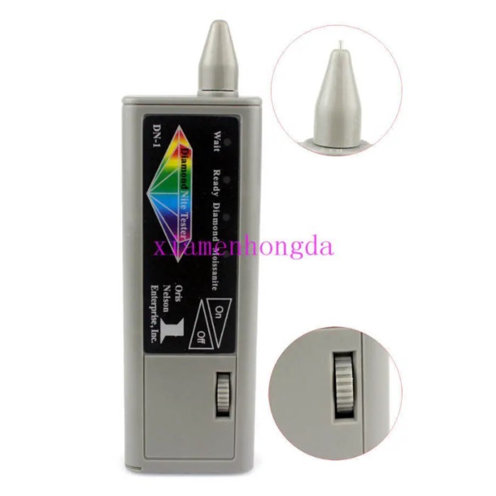 Goldsmith jewelry making supplies,dual Diamond Tester / diamond tester pen,Small size, easy to use