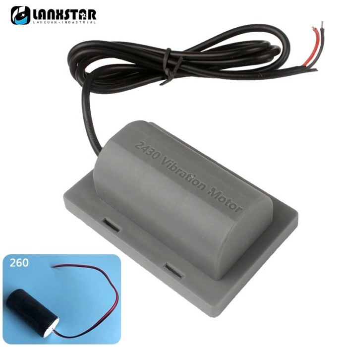 DC12V 4500RPM 2430 Frog Feeding Motor Massage Belt Chair Pillow Vibration Motor Waterproof Micro Vi