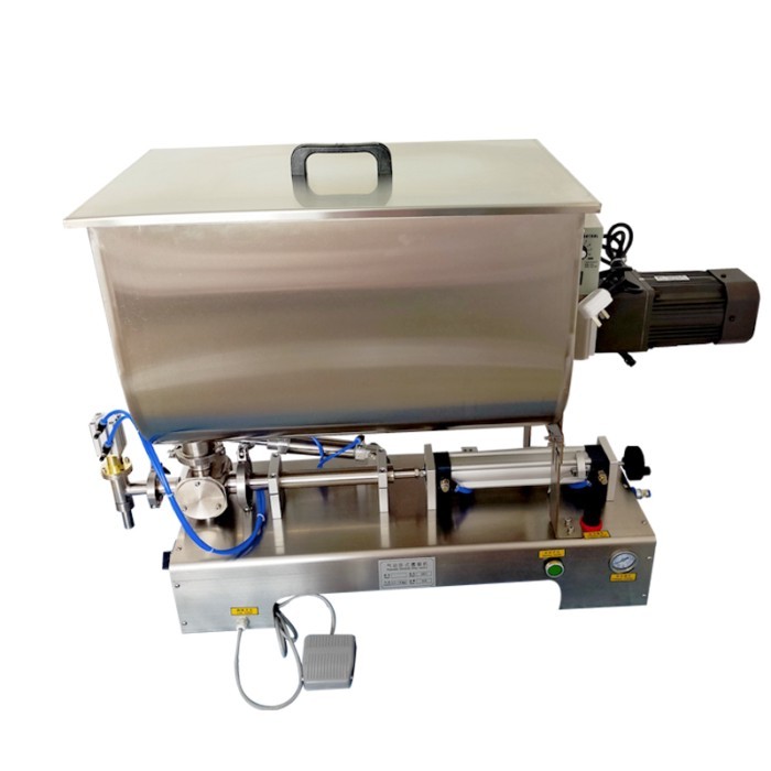 Pneumatic Filling Machine Cream Shampoo Lotion Honey Paste Gel Aseptic Peanut Butter Aerosol Liquid