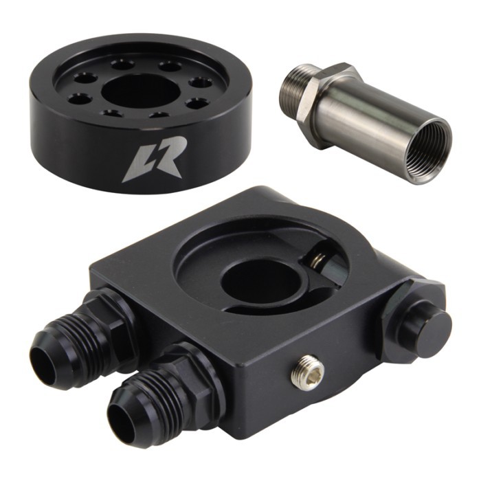 73 Degree C Thermostatic Oil Cooler Sandwich Adapter & Spacer Fits for Subaru BRZ for Toyota 86 13-