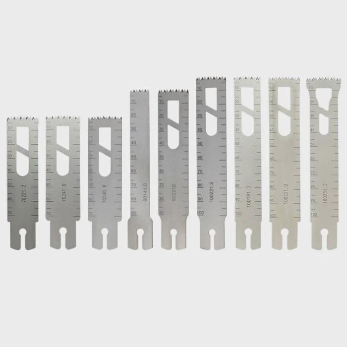 GREATLH Orthopedics Bone Saw Blade Bone Oscillating Saw Blade Surgery Blade Orthopedic Surgical Ins