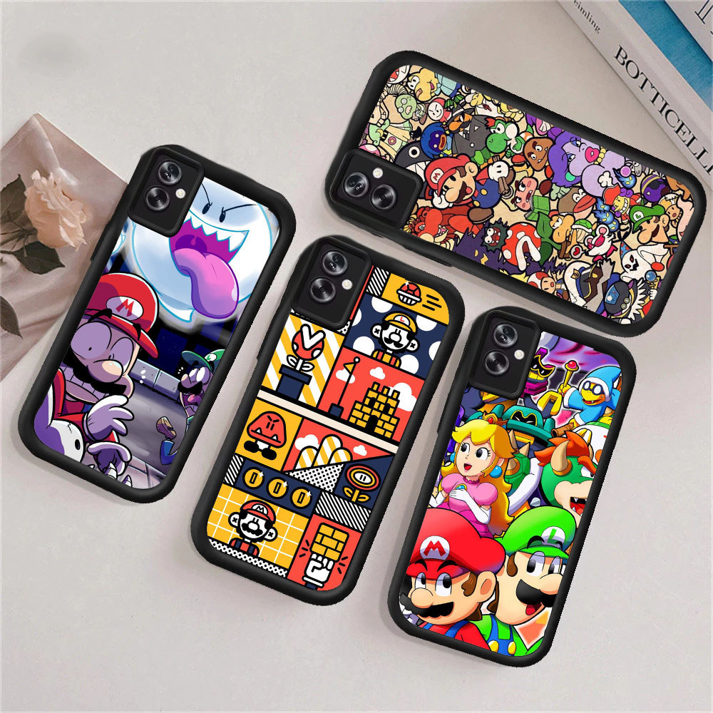 WA35 Mario สําหรับ Hp ชุบ Realme Narzo หมายเหตุ N53 C61 NEO6 N61 30 8S N63 50 GT Q3 V13 SE 5G วัสดุ 