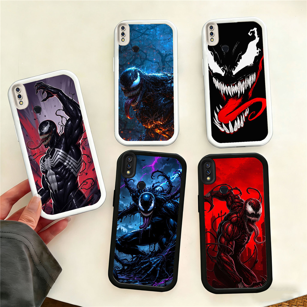 WA38 Marvel Venom สําหรับ Hp ชุบ Samsung A51 A32 A31 A33 A50s A34 A30s A52S A50 A52 A35 5G วัสดุ TPU