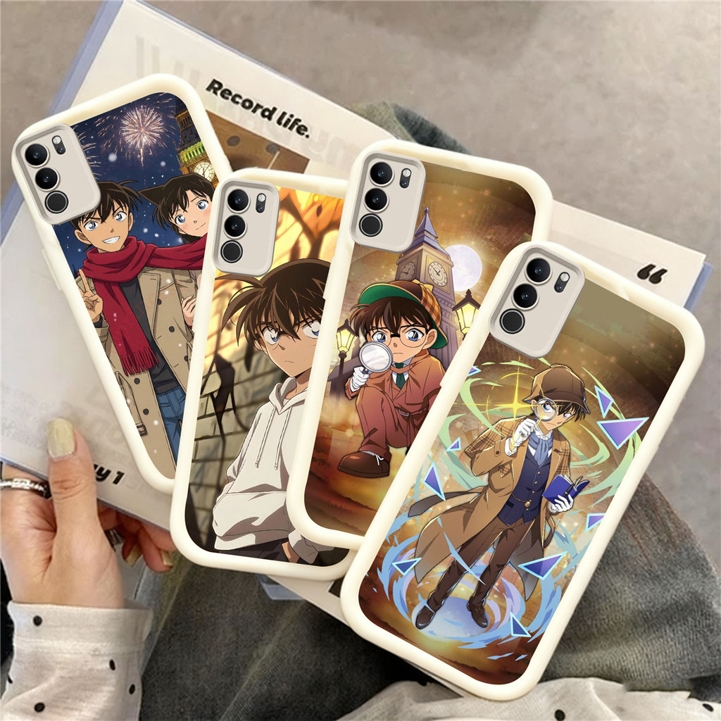 WB9 ชื่ออะนิเมะนักสืบ Conan สําหรับ Hp ชุบ VIVO Y15 Y100 V40 Y12s Y03t V9 V30 Y02a Y02 Y03 Y12 Y11s 