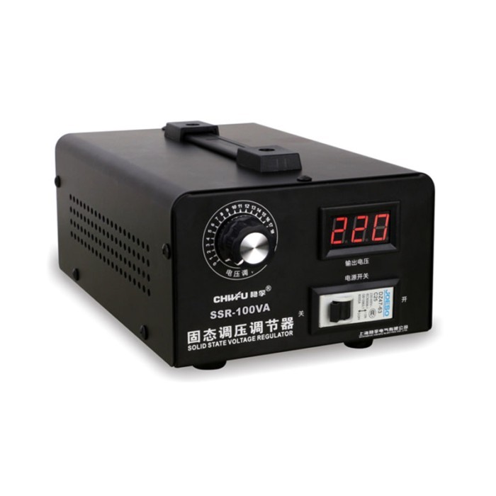220V Single Phase Solid State Voltage Regulator Electronic Silicon Controlled Voltage Regulator 100
