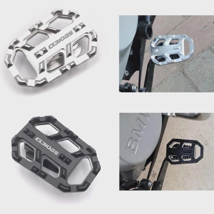Motorcycle Accessorie Rear Foot Brake Lever Pedal Enlarge Extension Peg Pad Extender For BMW G310GS