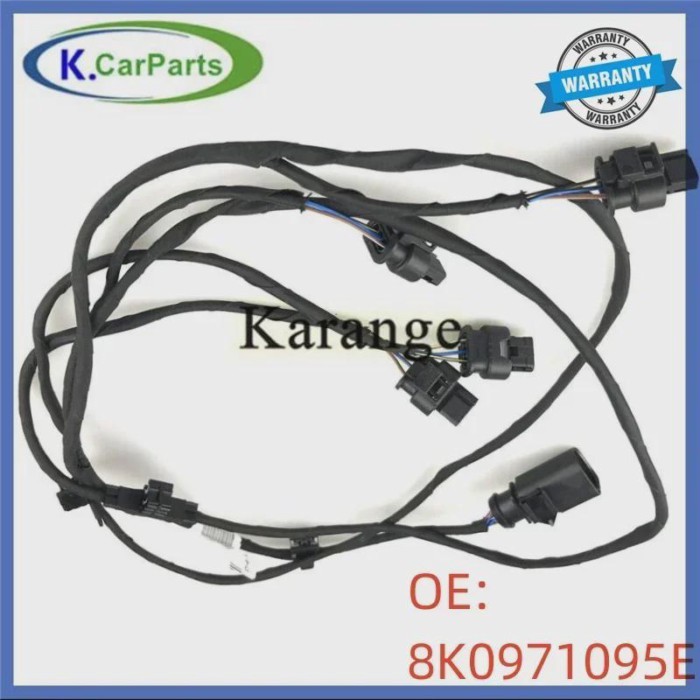 8K0971095E 8R0971095E Front Bumper PDC Parking Sensor Reserve Sensor Wiring Cable For Audi A4 B9 S4