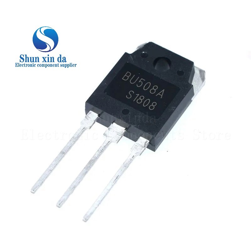 10PCS BU508A BU508 NPN 700V 8A TO-3P DIP NPN ทรานซิสเตอร์พลังงาน SXD