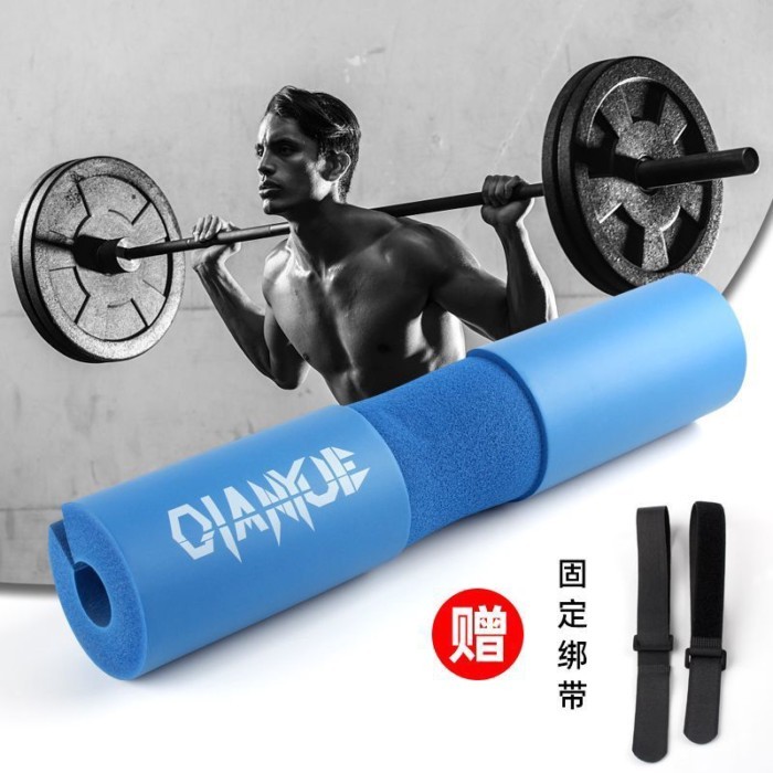 ยกน้ําหนักสะโพกสะพาน Sheath ผู้ชายฟิตเนสฟองน้ํา Pad ผู้ชาย Squat Barbell ป้องกันเกียร์ Squat คอ Pad 