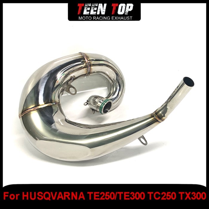 For GAS GAS EC250/EC300/EX300 MC250 Exhaust Header Offroad Bike Stainless Steel Front Connection Pi