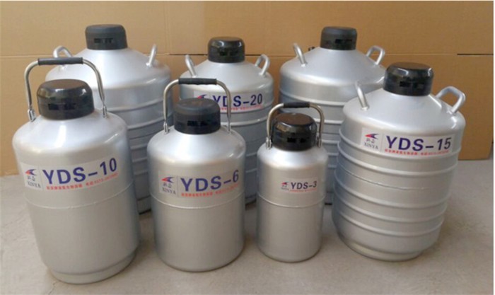 3/6/10/15/30L Liquid nitrogen container Cryogenic Tank dewar liquid nitrogen container with Liquid