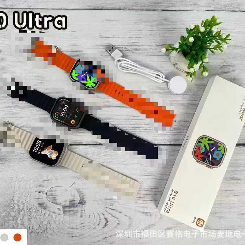 S10Ultra Dual Payment Smart Watch 2.01-นิ้ว AMOLED Full Screen NFC E-commerce