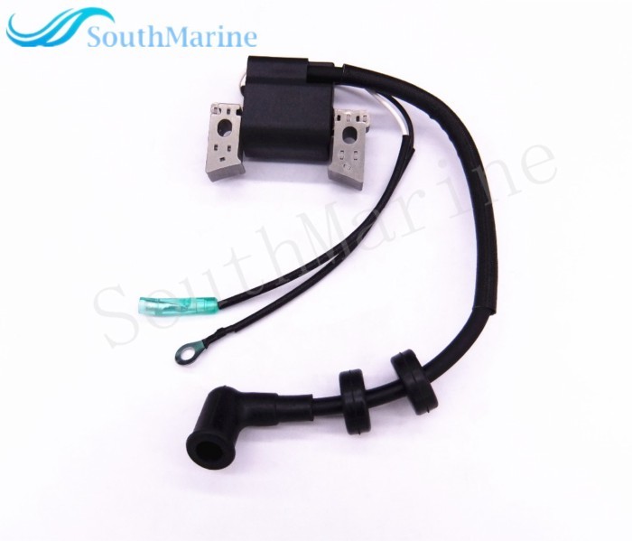 6BX-85571-00 Ignition Coil Assy with CDI for Yamaha Outboard F4L F4B F4S F5A F6L F6S F6C 4-Stroke