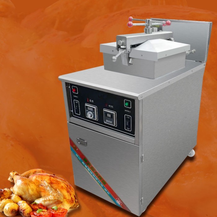 High Pressure Duck Chicken Fryer Commercial Gas/Electric Fryer Chicken Fried Stove Large Capacity E