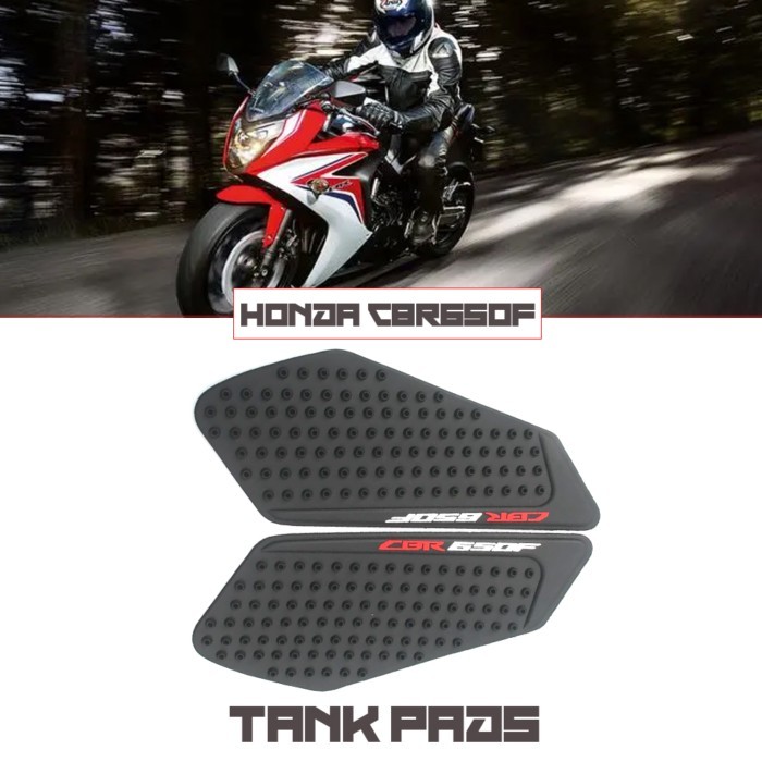 Motorcycle Sticker Anti slip Fuel Tank Pad 3M Side Gas Knee Grip Traction Pads For Honda CBR650F CB