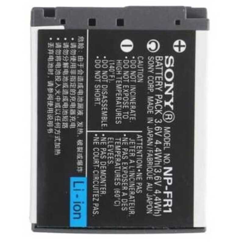 ▥ Np-Fr1 สําหรับ Npfr1 เปลี่ยนแบตเตอรี่กล้องสําหรับ Sony DSC P100 P200 P150 T30 G1 V3