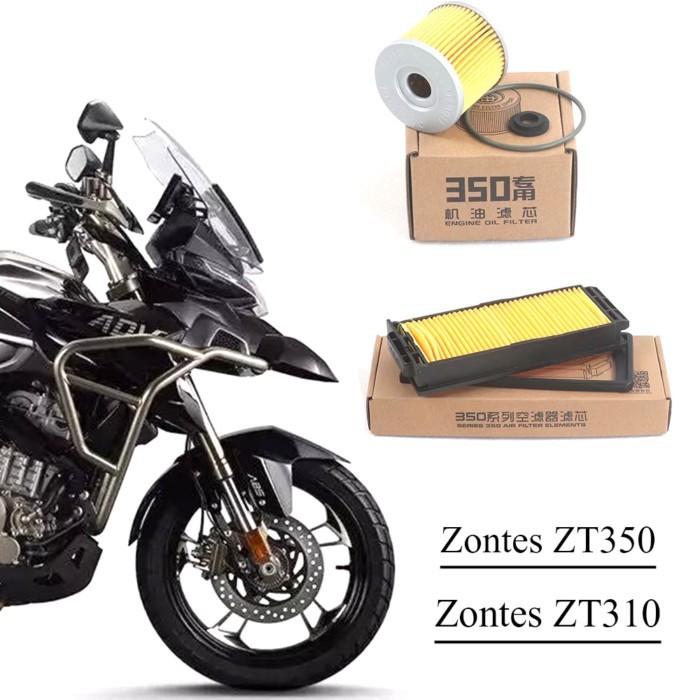Motorcycle Filter Element Engine Oil Filters Filtration For ZONTES ZT310X X1 X2 310R R1 R2 310T T1