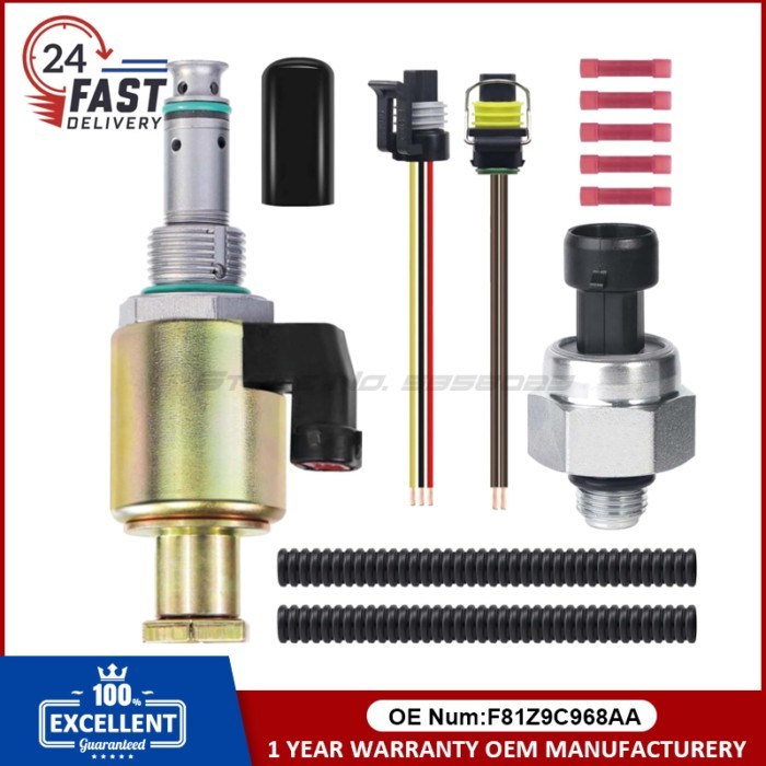 Fuel Pressure Regulator Kit F81Z9C968AA F81Z9C968AB F5TZ9C968A for Ford F-250/F-350/F-450/F-550 E-3