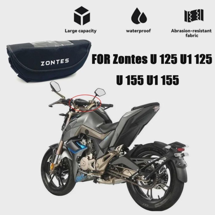 FOR Zontes U 125 U1 125 U 155 U1 155 125U U125 125U1 155U1 Motorcycle Waterproof Bag Navigation Uni