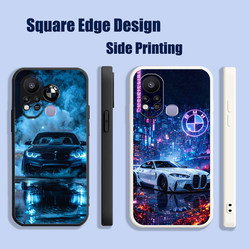 ปลอกสําหรับ Huawei Nova 3i 7i 8i 5T Y9S JDM BMW รถแข่ง DJW31 เคสโทรศัพท์ขอบสี่เหลี่ยม