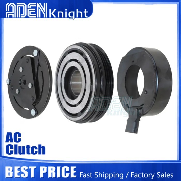 Car AC Compressor Clutch For VW VOLKSWAGEN GOL FOX POLO GV Golf 2008-2019 5U0820803J 5U0820803A 5U0