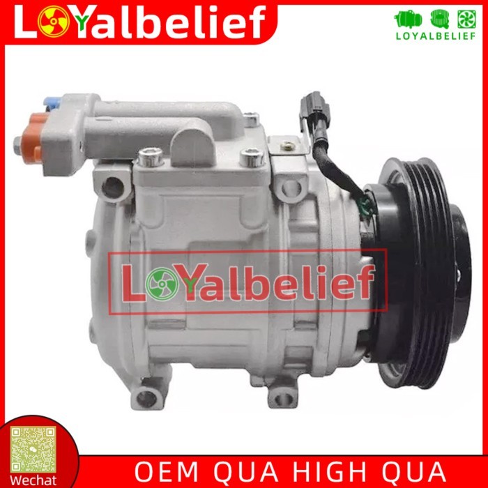 A/C AC Compressor For Doosan DL200 DL220 DL250 DX140LC DX160LC 2208-6013B 437230-1060 4372301060 T7
