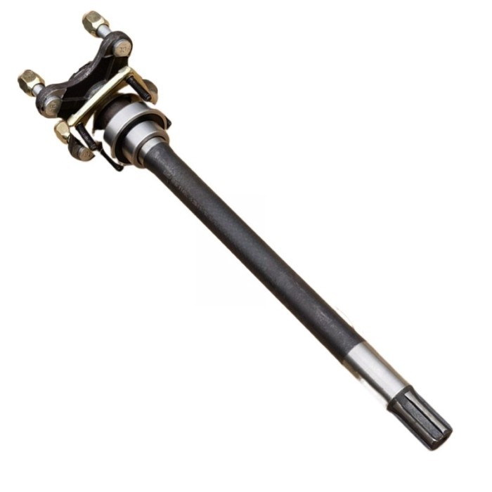 Electric golf cart tricycle four-hole axle assembly 2.5cm 6-tooth 40-76cm heavy-duty rear axle axle