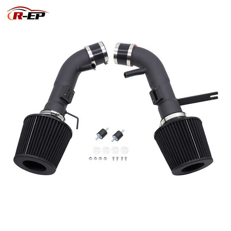ชุดท่อทางเข้าอากาศไหลสูงเย็นเหมาะสําหรับ Nissan 370Z Infiniti G35 G37 Q50 3.7L