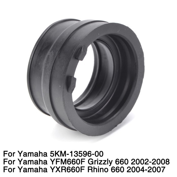Motorcycle Carburetor Intake Manifold for Yamaha YFM660F Grizzly 660 YXR660F Rhino YFM YXR 660F YFM