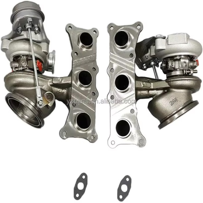 Billet Wheel Twin Turbo N54-19T TD04 Right Drive Turbocharger for BMW 135i 335i 535i Z4 N54 3.0L 49