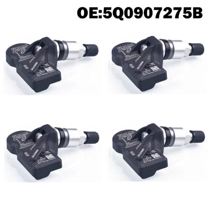 4 PCS Car Tire Pressure Monitor Sensor TPMS 5Q0907275B for skoda for VW golf 7 MK 7 for audi SQ 5 S