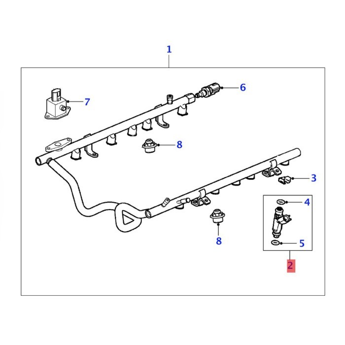 Fuel Injection Pressure Regulator Sensor AJ87977 3R3E-9F972-AA For Jaguar XF S-Type X-Type S-Type X