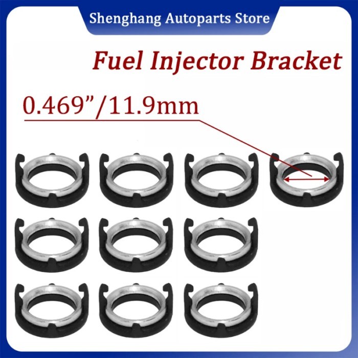 10pcs Fuel Injector Bracket For Audi A6 A7 A8 S5 SQ5 S4 Q5 Q7 3.0T 06E906189G 06E906189F 06E 906 18