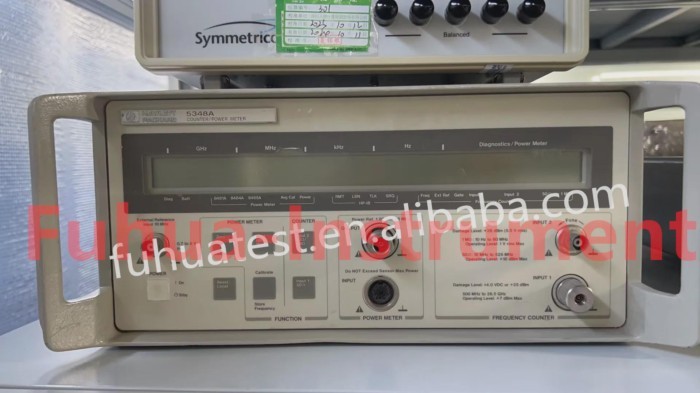 Agilent H-P 5348A 26.5GHz Frequency Counter Power Meter