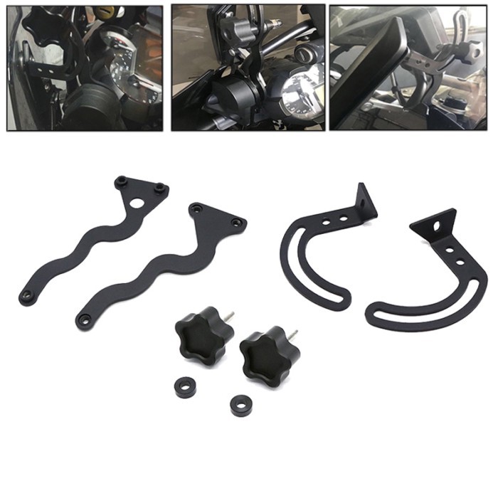 For BMW R1250GS R 1250 GS LC ADV Adventure 1250GSA 2019 2020 Motorcycle Windshield Support Holder W