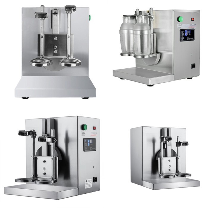 Milk Tea Shop Milk Tea Shaker Bubble Tea Shaker Double Cup Shaker Machine Milkshake Machine Bubble