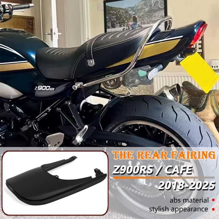 Motorcycle rear seat fairing spoiler long ducktail seat cover accessories For Z900 RS CAFE Z900RS 2
